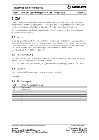 Datei:QM:PMO.0008de P Termin- und Bestellmanagement im Entwicklungsprojekt.pdf
