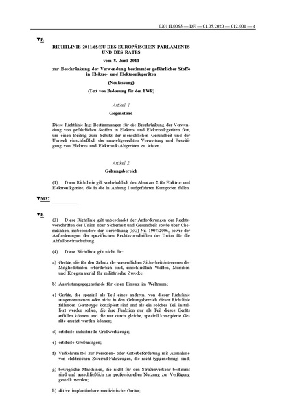 Datei:QM:RoHS 201165EU konsolidiert 2020-05.pdf