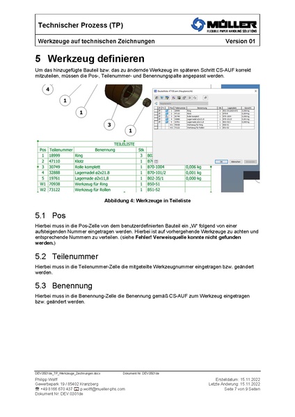 Datei:QM:DEV.0501de TP Werkzeuge Zeichnungen.pdf
