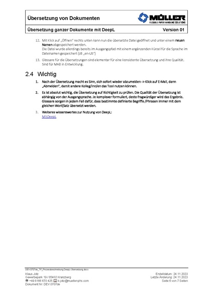 Datei:QM:DEV.0707de TP Prozessbeschreibung DeepL-Übersetzung.pdf