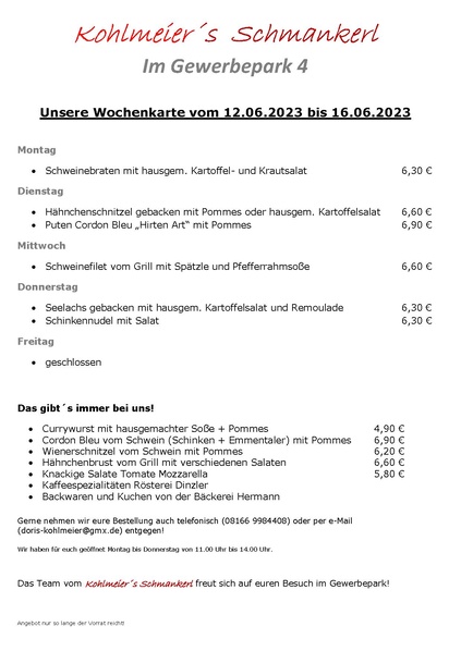Datei:MA Info:Wochenkarte 12.06.2023 bis 16.06.2023.pdf