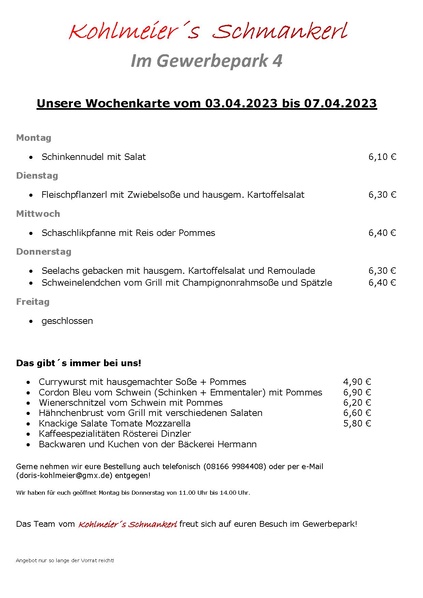 Datei:MA Info:Wochenkarte 03.04.2023 bis 07.04.2023.pdf