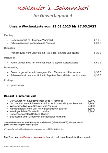 Datei:MA Info:Wochenkarte 13.03.2023 bis 17.03.2023.pdf
