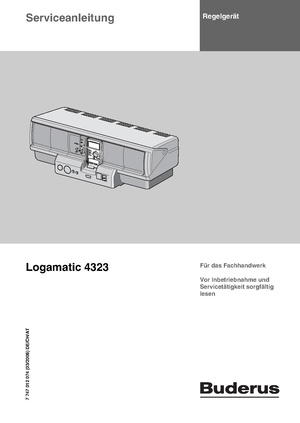Buderus Logamatic 4323 7747012074 Serviceanleitung Teil1.pdf